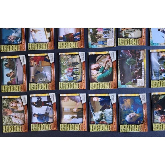 Jericho Science Fiction Show Trading Cards - More than 50 Cards Included - Picture 2 of 8